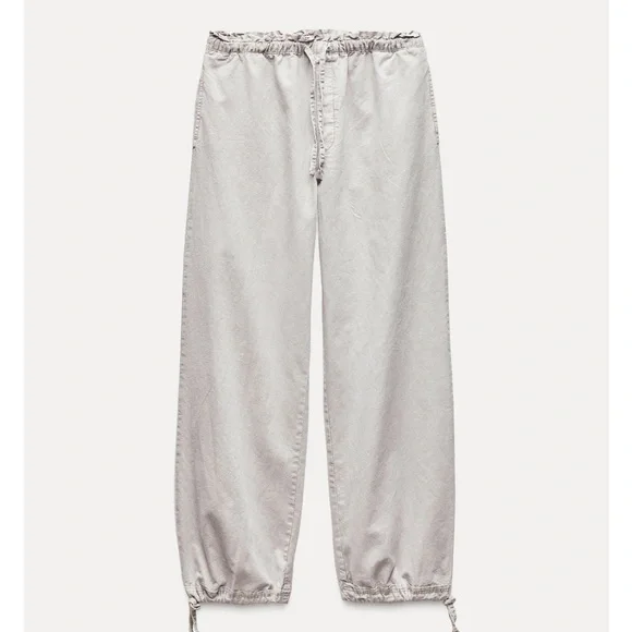 ZARA NWT LOW WAIST LOOSE JEANS ZW COLLECTION